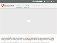 Tablet Screenshot of firstgalena.com